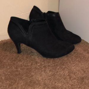 Black Booties Size 10